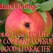 "Christian Living - Litmus Test for Life or Bad Company Corrupts Good Character" - Worship for February 23, 2025