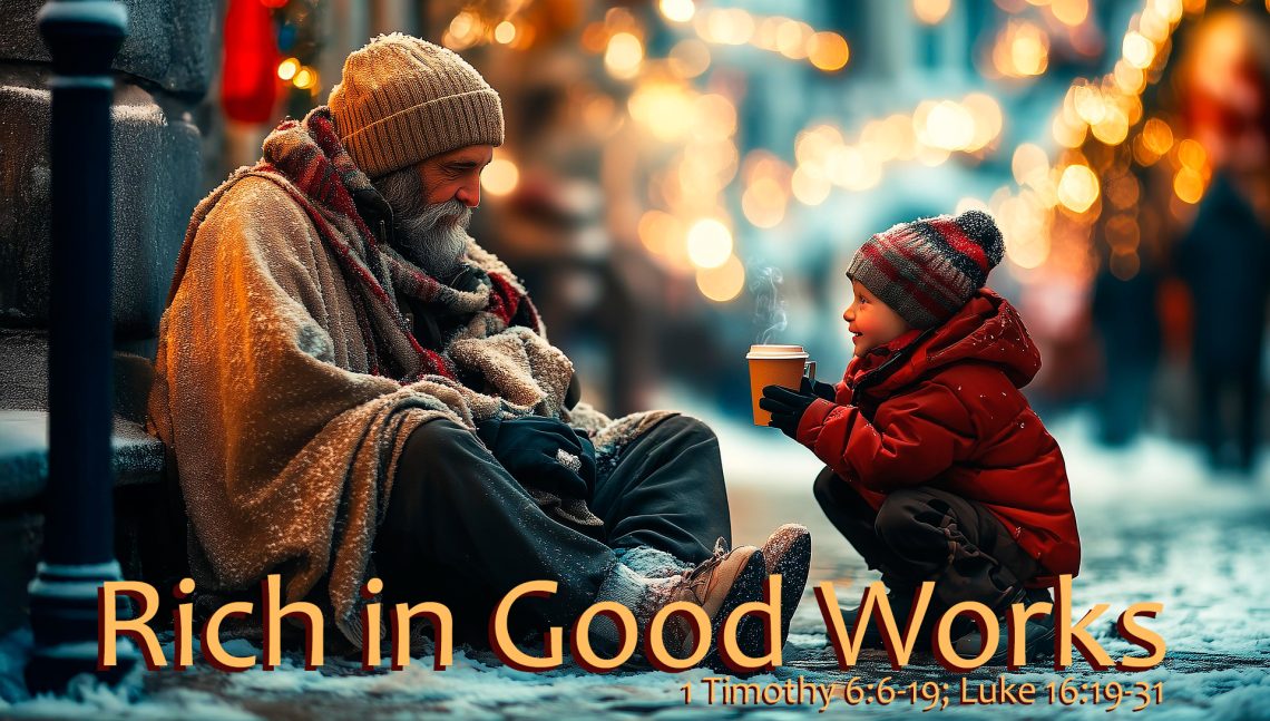 "Rich in Good Works" - Worship for September 21, 2025