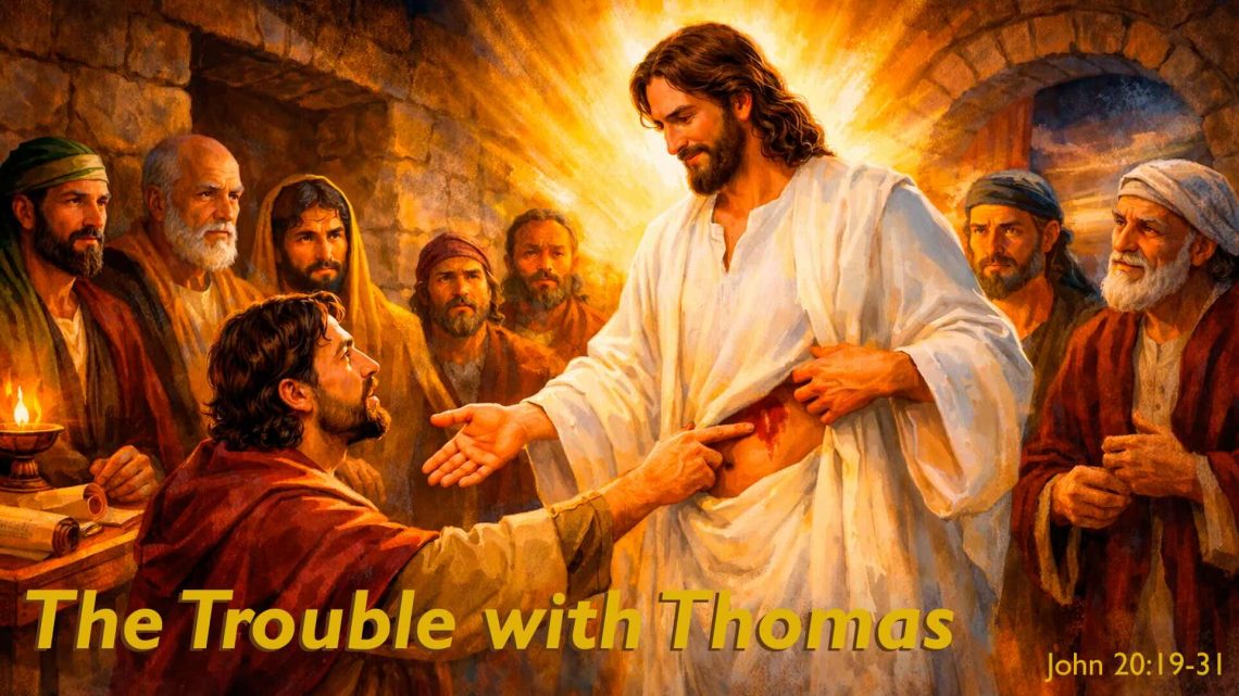"The Trouble With Thomas" - Worship for April 12, 2026