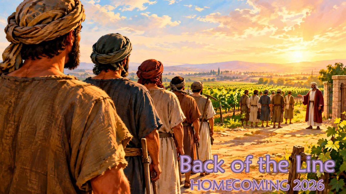 Worship for September 20, 2026 - "Back of the Line"